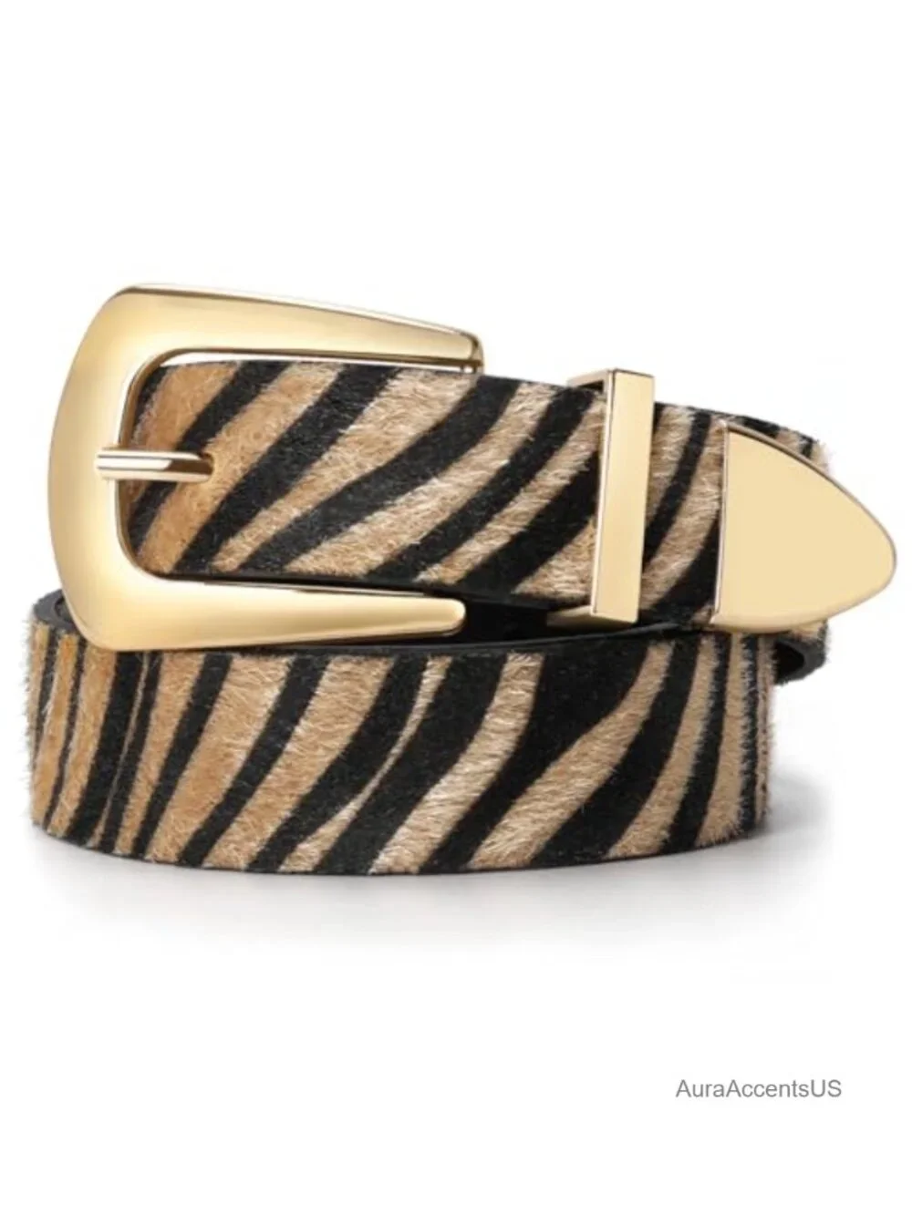 Women's Faux Leather Western Belt 1.1